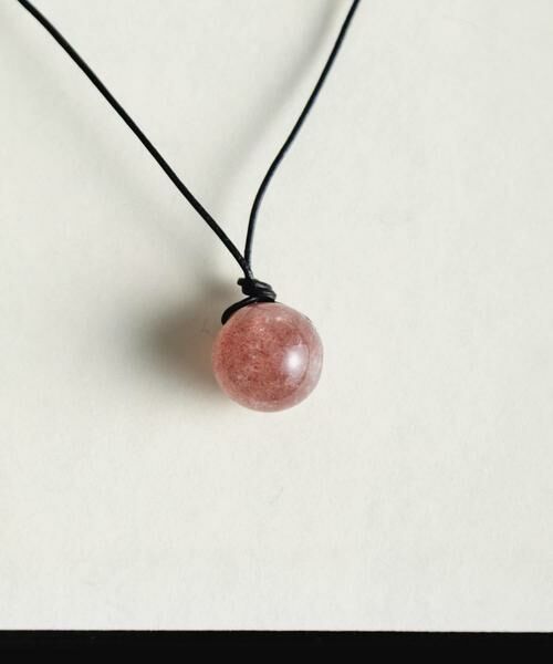 SMELLY / スメリー ネックレス・ペンダント・チョーカー | SMELLY so’　strawberryquartz necklace | 詳細12