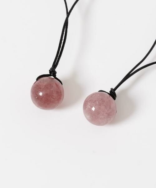 SMELLY / スメリー ネックレス・ペンダント・チョーカー | SMELLY so’　strawberryquartz necklace | 詳細7