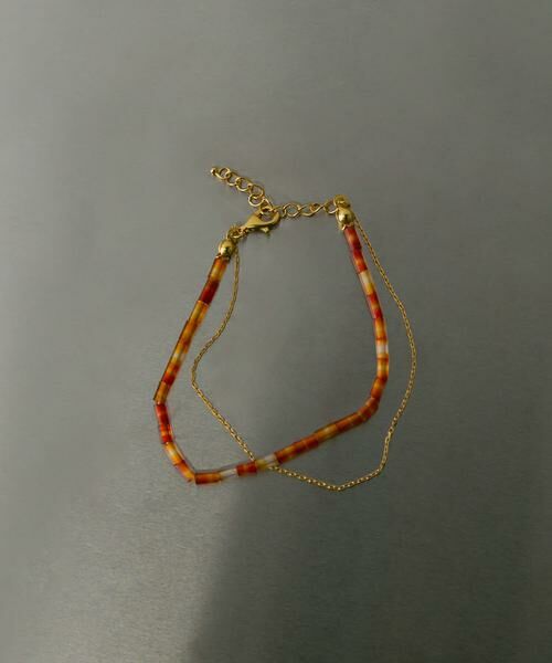 SMELLY / スメリー ブレスレット・バングル | SMELLY so’　naturalagate gemstone br（ゴールド系その他）