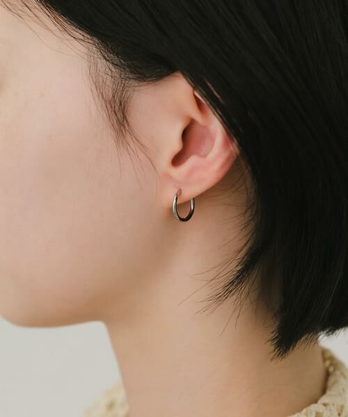 SMELLY / スメリー ピアス・イヤリング | ステンレスフープピアス10mm | 詳細6