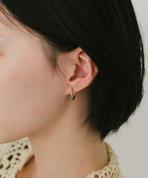 SMELLY / スメリー ピアス・イヤリング | ステンレスフープピアス10mm | 詳細8