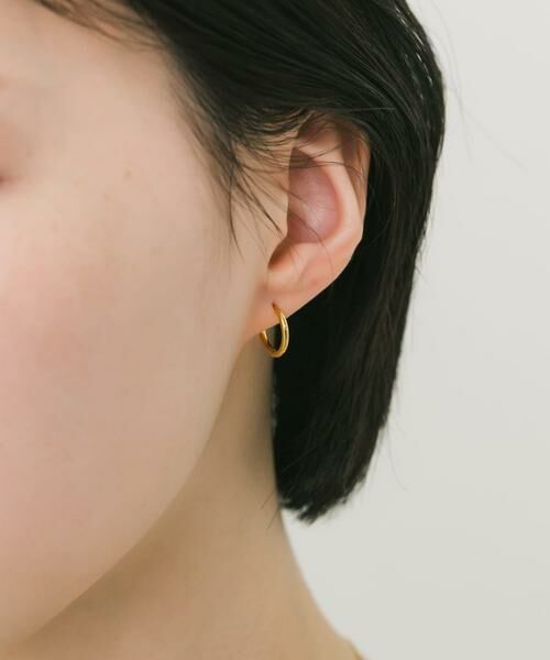 SMELLY / スメリー ピアス・イヤリング | ステンレスフープピアス13mm | 詳細2