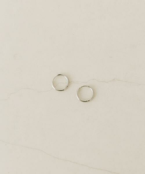 SMELLY / スメリー ピアス・イヤリング | ステンレスフープピアス13mm | 詳細5