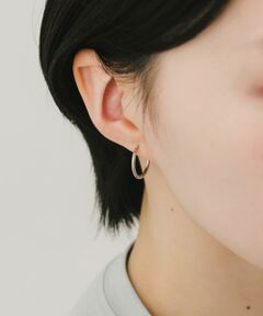 SMELLY / スメリー ピアス・イヤリング | ステンレスフープピアス17mm