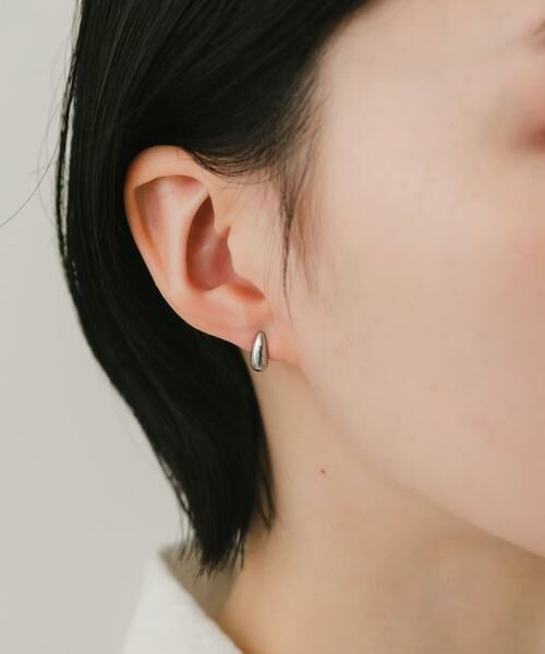SMELLY / スメリー ピアス・イヤリング | ステンレスミニマルドロップピアス | 詳細8