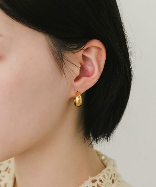 SMELLY / スメリー ピアス・イヤリング | ステンレスフープピアス | 詳細4