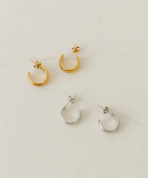 SMELLY / スメリー ピアス・イヤリング | ステンレスフープピアス | 詳細5
