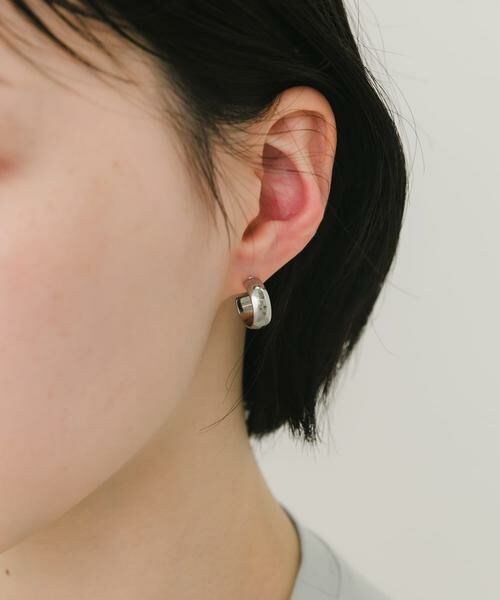 SMELLY / スメリー ピアス・イヤリング | ステンレスフープピアス | 詳細7