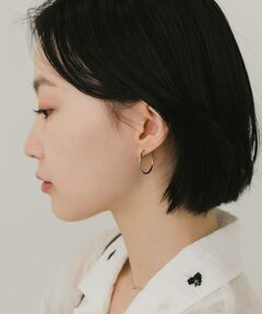 SMELLY / スメリー ピアス・イヤリング | ステンレスフープピアス23mm