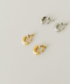 SMELLY / スメリー ピアス・イヤリング | ステンレスプランプカーブイヤリング