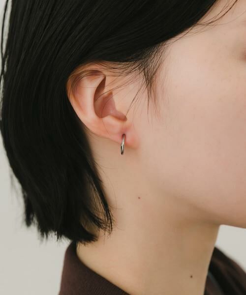 SMELLY / スメリー ピアス・イヤリング | ステンレスフープイヤリング13mm | 詳細8