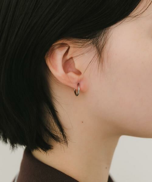 SMELLY / スメリー ピアス・イヤリング | ステンレスフープイヤリング13mm | 詳細9