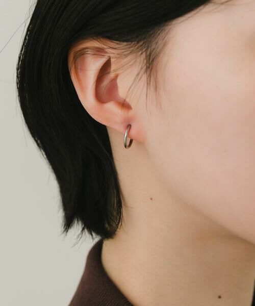 SMELLY / スメリー ピアス・イヤリング | ステンレスフープイヤリング13mm | 詳細10