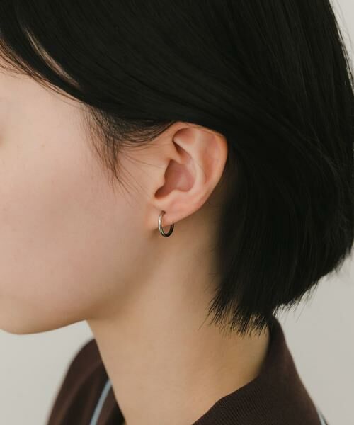 SMELLY / スメリー ピアス・イヤリング | ステンレスフープイヤリング13mm | 詳細11