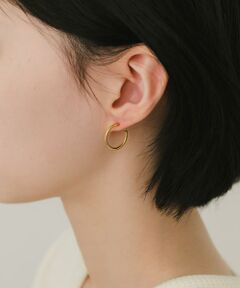 SMELLY / スメリー ピアス・イヤリング | ステンレスフープイヤリング17mm