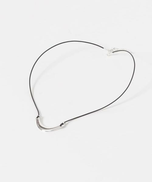 SMELLY / スメリー ネックレス・ペンダント・チョーカー | SMELLY so’　curved cord necklace | 詳細10