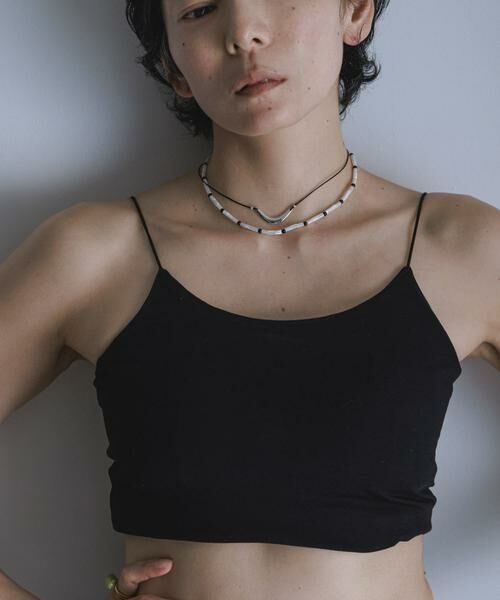 SMELLY / スメリー ネックレス・ペンダント・チョーカー | SMELLY so’　curved cord necklace | 詳細5
