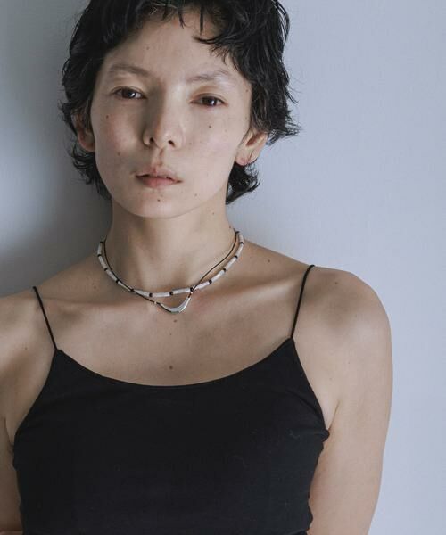 SMELLY / スメリー ネックレス・ペンダント・チョーカー | SMELLY so’　curved cord necklace | 詳細6