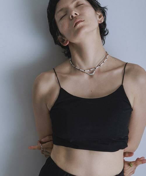 SMELLY / スメリー ネックレス・ペンダント・チョーカー | SMELLY so’　curved cord necklace | 詳細7
