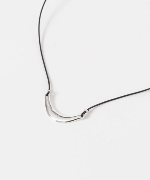 SMELLY / スメリー ネックレス・ペンダント・チョーカー | SMELLY so’　curved cord necklace | 詳細8