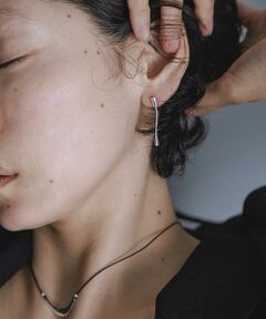 SMELLY / スメリー ピアス・イヤリング | SMELLY so’　minimal bar chain pierce