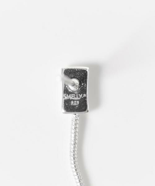 SMELLY / スメリー ピアス・イヤリング | SMELLY so’　minimal bar chain pierce | 詳細12
