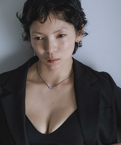 SMELLY / スメリー ピアス・イヤリング | SMELLY so’　minimal bar chain pierce | 詳細5