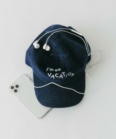 SMELLY / スメリー キャップ | vacationコーデュロイキャップ