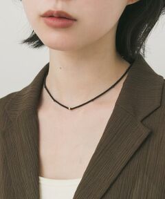 SMELLY / スメリー ネックレス・ペンダント・チョーカー | メタルトップマットビーズネックレス