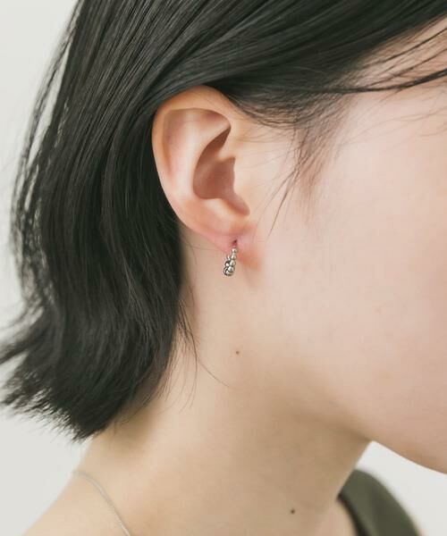 SMELLY / スメリー ピアス・イヤリング | ステンレスミニボールフープピアス | 詳細10