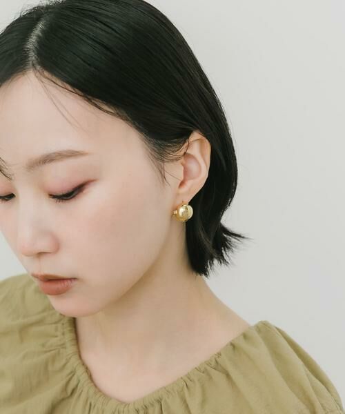 SMELLY / スメリー ピアス・イヤリング | メタルボールワンタッチピアス | 詳細2
