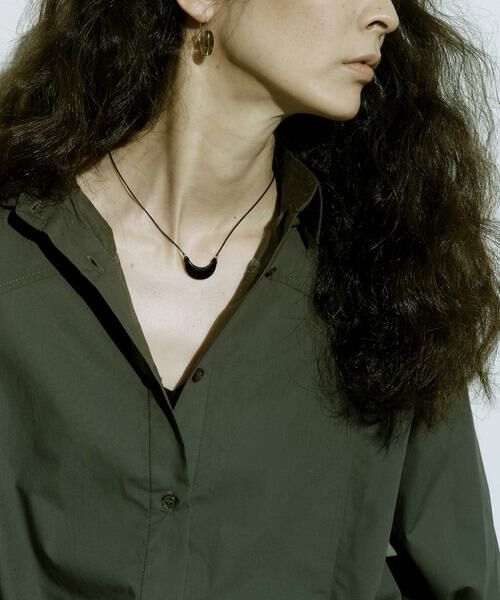 SMELLY / スメリー ネックレス・ペンダント・チョーカー | SMELLY so’　onyx crescent necklace | 詳細3