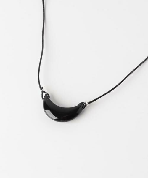 SMELLY / スメリー ネックレス・ペンダント・チョーカー | SMELLY so’　onyx crescent necklace | 詳細6