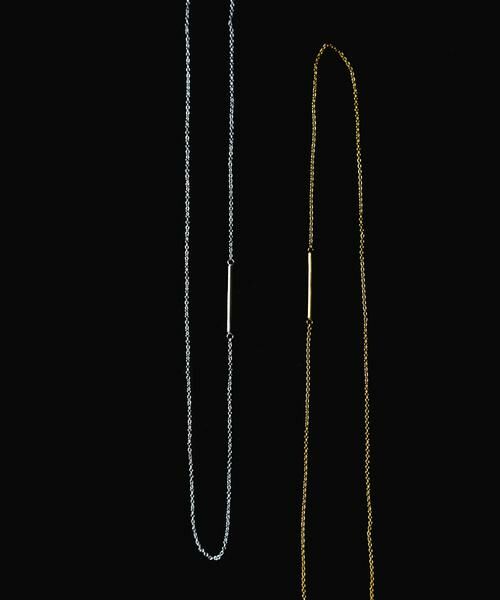 SMELLY / スメリー ネックレス・ペンダント・チョーカー | SMELLY so’　asymmetric bar necklace | 詳細1