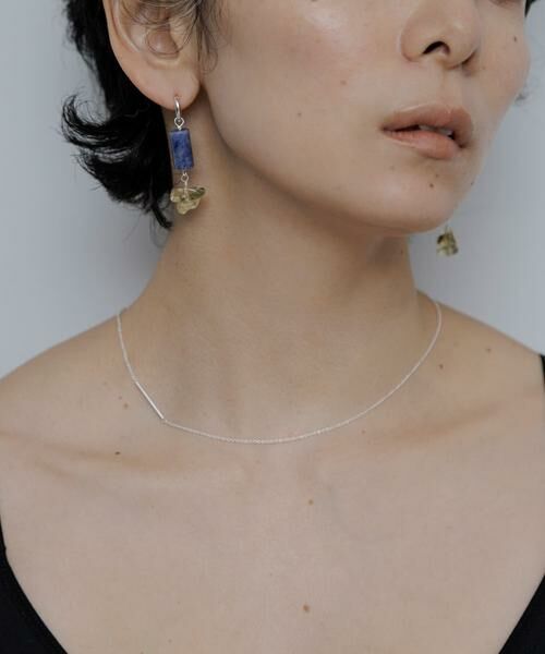 SMELLY / スメリー ネックレス・ペンダント・チョーカー | SMELLY so’　asymmetric bar necklace | 詳細2