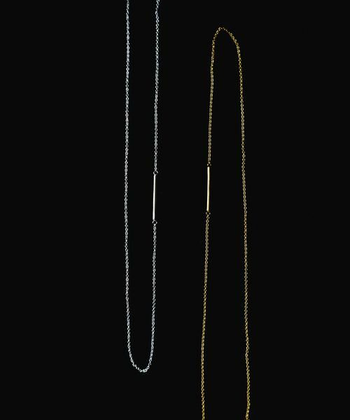SMELLY / スメリー ネックレス・ペンダント・チョーカー | SMELLY so’　asymmetric bar necklace | 詳細2
