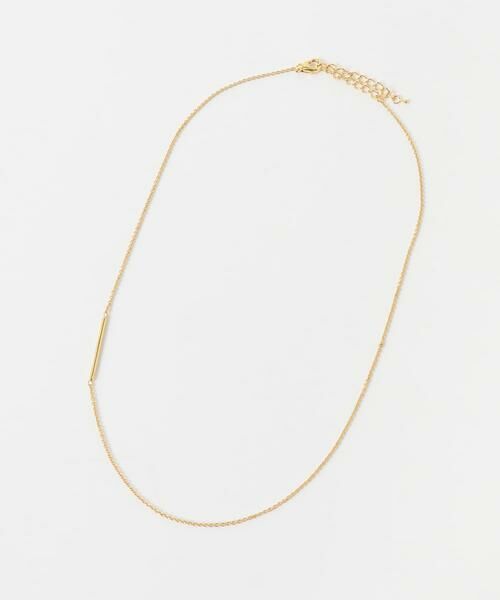SMELLY / スメリー ネックレス・ペンダント・チョーカー | SMELLY so’　asymmetric bar necklace | 詳細3