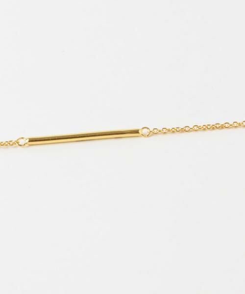 SMELLY / スメリー ネックレス・ペンダント・チョーカー | SMELLY so’　asymmetric bar necklace | 詳細5