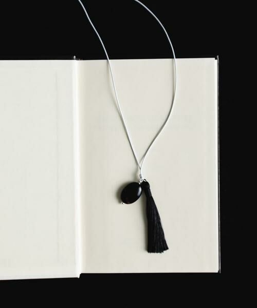 SMELLY / スメリー ネックレス・ペンダント・チョーカー | SMELLY so’　onyx tassel necklace | 詳細1