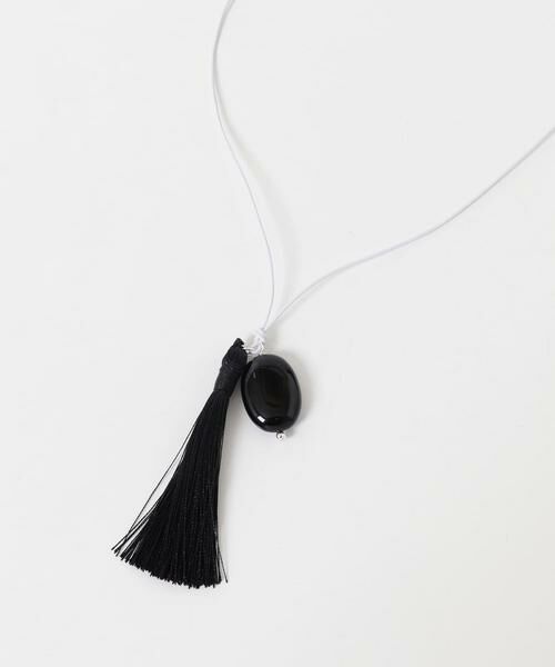 SMELLY / スメリー ネックレス・ペンダント・チョーカー | SMELLY so’　onyx tassel necklace | 詳細4