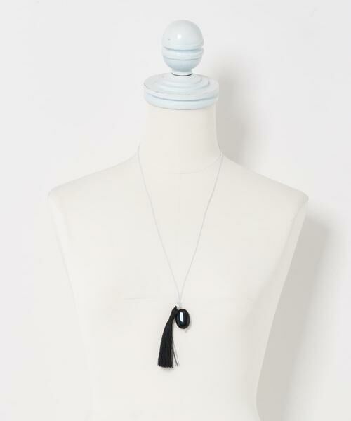 SMELLY / スメリー ネックレス・ペンダント・チョーカー | SMELLY so’　onyx tassel necklace | 詳細5