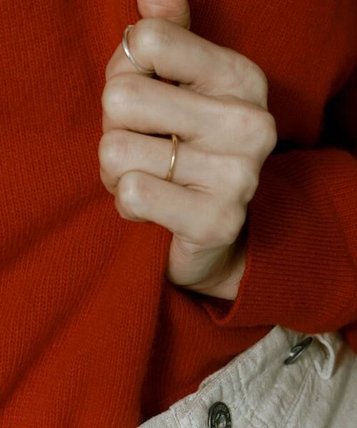 SMELLY / スメリー リング | SMELLY so’　textured minimal ring | 詳細1