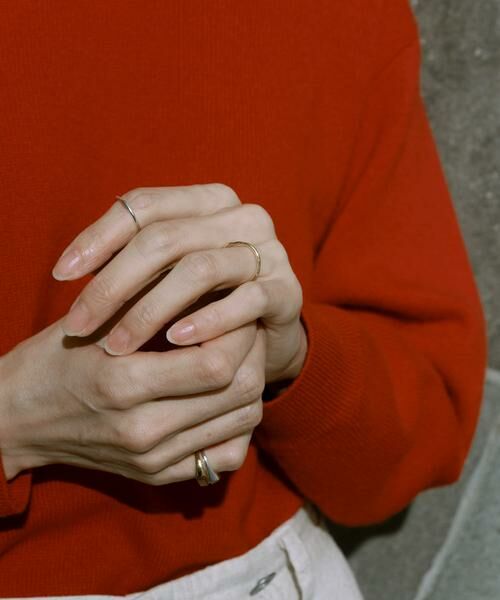 SMELLY / スメリー リング | SMELLY so’　textured minimal ring | 詳細2