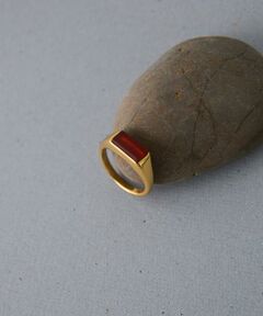 SMELLY / スメリー リング | SMELLY so’　carnelian pinky ring