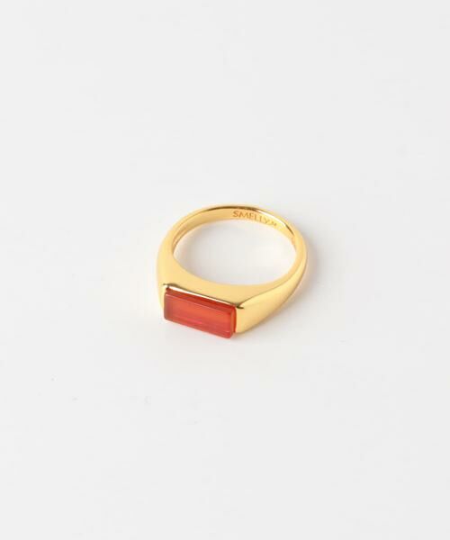 SMELLY / スメリー リング | SMELLY so’　carnelian pinky ring | 詳細9