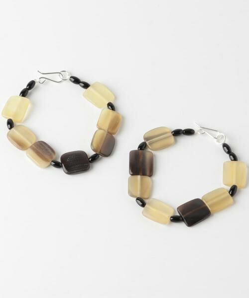 SMELLY / スメリー ブレスレット・バングル | SMELLY so’　square horn onyx bracelet | 詳細8