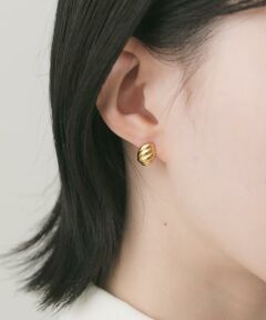 SMELLY / スメリー ピアス・イヤリング | ステンレスプックリラインピアス
