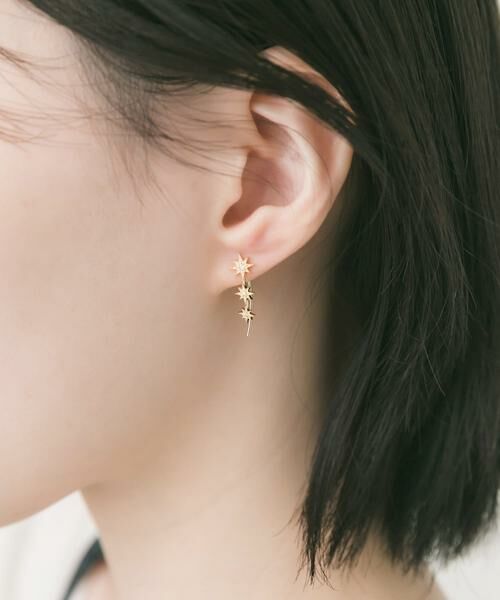 SMELLY / スメリー ピアス・イヤリング | スパークルビジューフックピアス | 詳細2