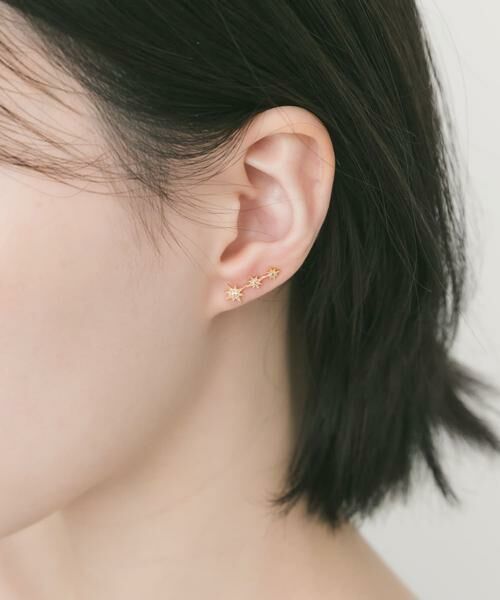 SMELLY / スメリー ピアス・イヤリング | スパークルビジューフックピアス | 詳細3