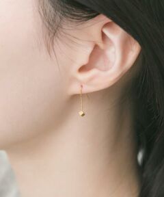 SMELLY / スメリー ピアス・イヤリング | ステンレスミニマルキューブピアス